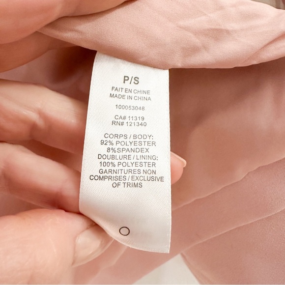 NWT Dynamite Blush Pink Oversized Single Button Blazer sz Small - Picture 4 of 4